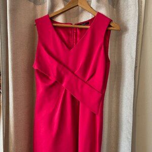 Bright Tulip Pink Women's Dress by Tahari Size 10